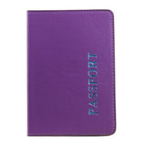 high quality soft PU leather passport cover
