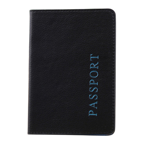 high quality soft PU leather passport cover