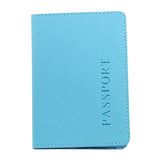 high quality soft PU leather passport cover