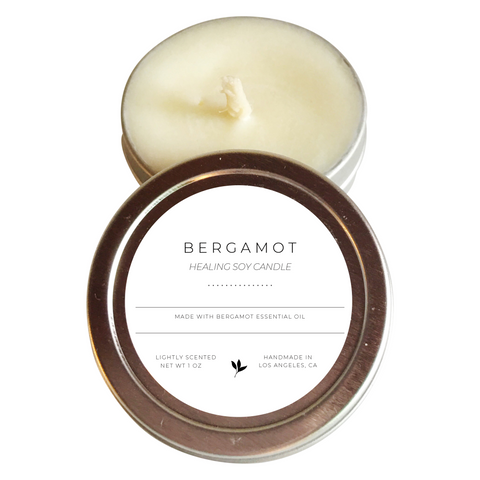 Bergamot | Handmade Soy Healing Candle