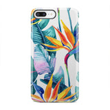 Watercolor Tropica Birds of Paradise iPhone X Case