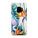 Watercolor Tropica Birds of Paradise iPhone X Case