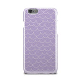 Purple And White Horizontal Lines Ocean iPhone X