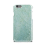 Blue Crumpled Paper Phone Case