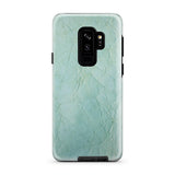 Blue Crumpled Paper Phone Case