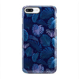 Neon Blue Tropical Summer Fern Forest iPhone X
