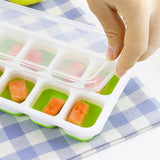 Set of 2 Covered Ice Cube Trays