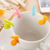 5 Piece Novelty Cute Snail Shape Silicone Tea Bag