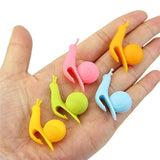 5 Piece Novelty Cute Snail Shape Silicone Tea Bag