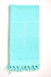 Newport Terry Turkish Towel - Aqua