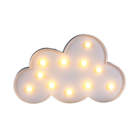 Decorative Party LED Cloud Night light Children's