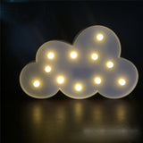Decorative Party LED Cloud Night light Children's