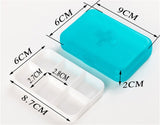 Mini 6 Slots Portable Pill Box