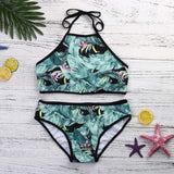 Tropical Bandage Bikini Set