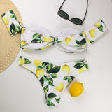 'When Life Gives You Lemons' Bikini Set
