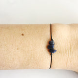 Sodalite Minimalist Wish Bracelet