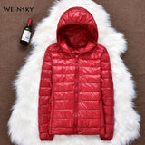 Women Ultralight Thin Down Jacket