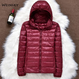 Women Ultralight Thin Down Jacket