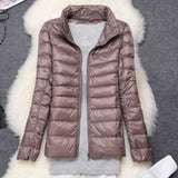 Women Ultralight Thin Down Jacket