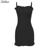 Ruffled Strappy Summer Dress