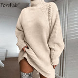 Cozy Cotton Sweater Dress