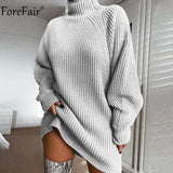 Cozy Cotton Sweater Dress