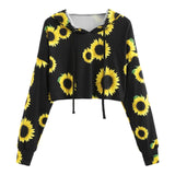 Black Sunflower Sweatshirt
