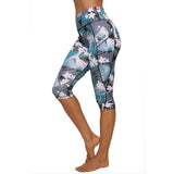 High Waisted Yoga Pant Capris with Pockets