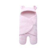 Newborn Plush Hooded Blanket