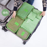 NEW 6 piece Packing Organizer Travel Set Essentials