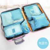 NEW 6 piece Packing Organizer Travel Set Essentials