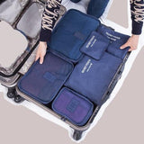 NEW 6 piece Packing Organizer Travel Set Essentials