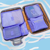 NEW 6 piece Packing Organizer Travel Set Essentials