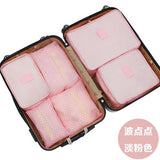 NEW 6 piece Packing Organizer Travel Set Essentials