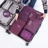 NEW 6 piece Packing Organizer Travel Set Essentials