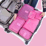 NEW 6 piece Packing Organizer Travel Set Essentials