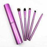 5 Piece Travel Makeup Brush Set