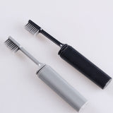 Portable Compact Bamboo Charcoal Folding Toothbrush Fold Travel Camping Hiking Outdoor Easy To Take Foldable Teethbrush
