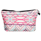 Jom Tokoy Printing Makeup Bags With Multicolor Pattern Cute Cosmetics Pouchs For Travel Ladies Pouch Women Cosmetic Bag