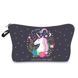 Jom Tokoy Printing Makeup Bags With Multicolor Pattern Cute Cosmetics Pouchs For Travel Ladies Pouch Women Cosmetic Bag