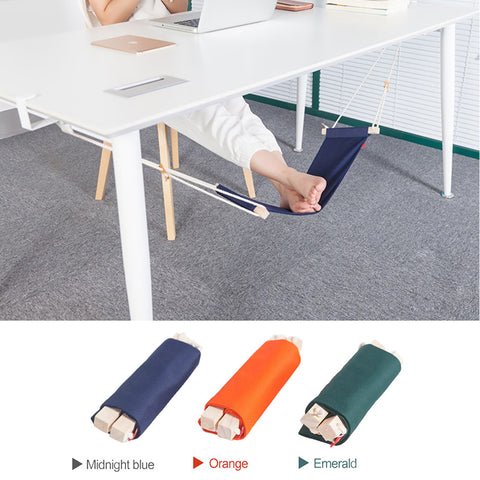 Foot hammock (For desk, airplane etc.)
